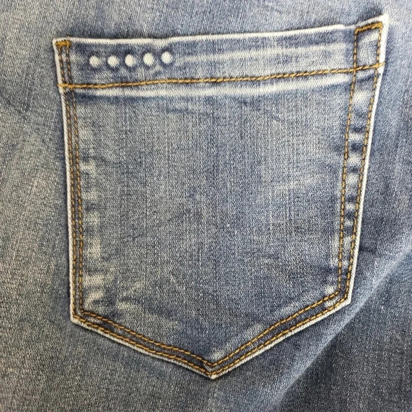 BLANKNYC Ankle Skinny Jeans Spray On Mid Rise Medium Wash Denim - Picture 5 of 7